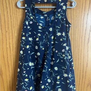 Floral Navy Kids Dress